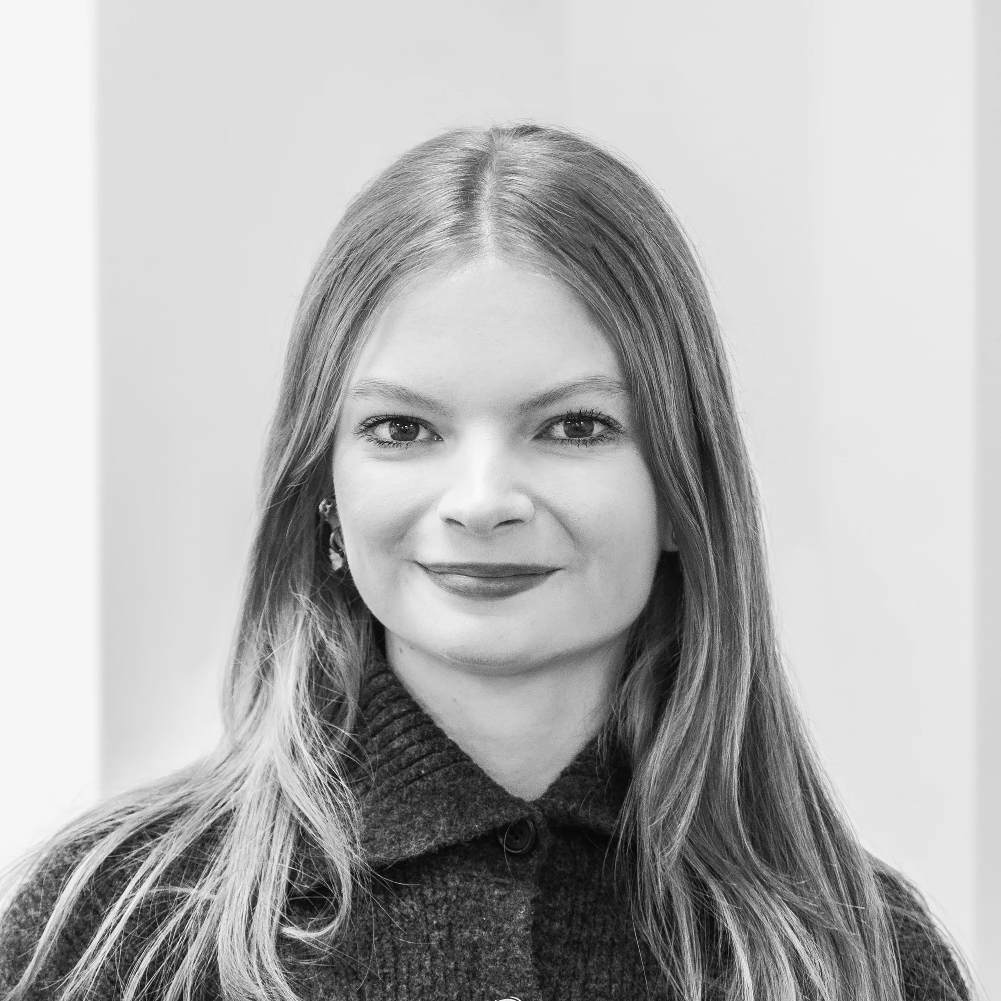 Georgina Moul (portrait) b&w